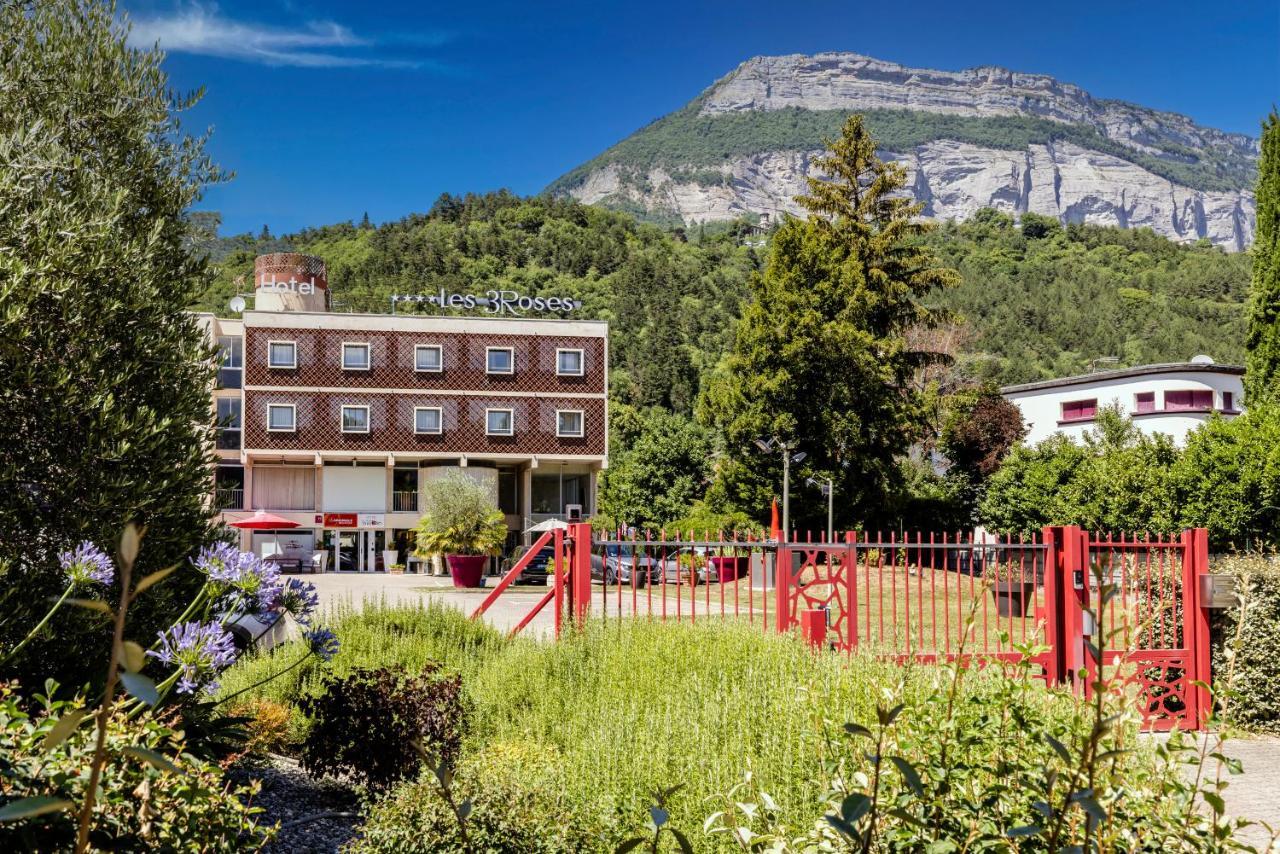 Hotel Les Trois Roses, Meylan Grenoble The Originals Boutique Exterior foto