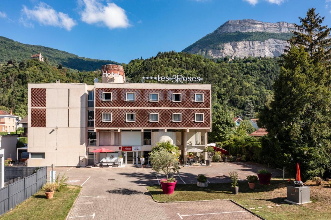 Hotel Les Trois Roses, Meylan Grenoble The Originals Boutique Exterior foto